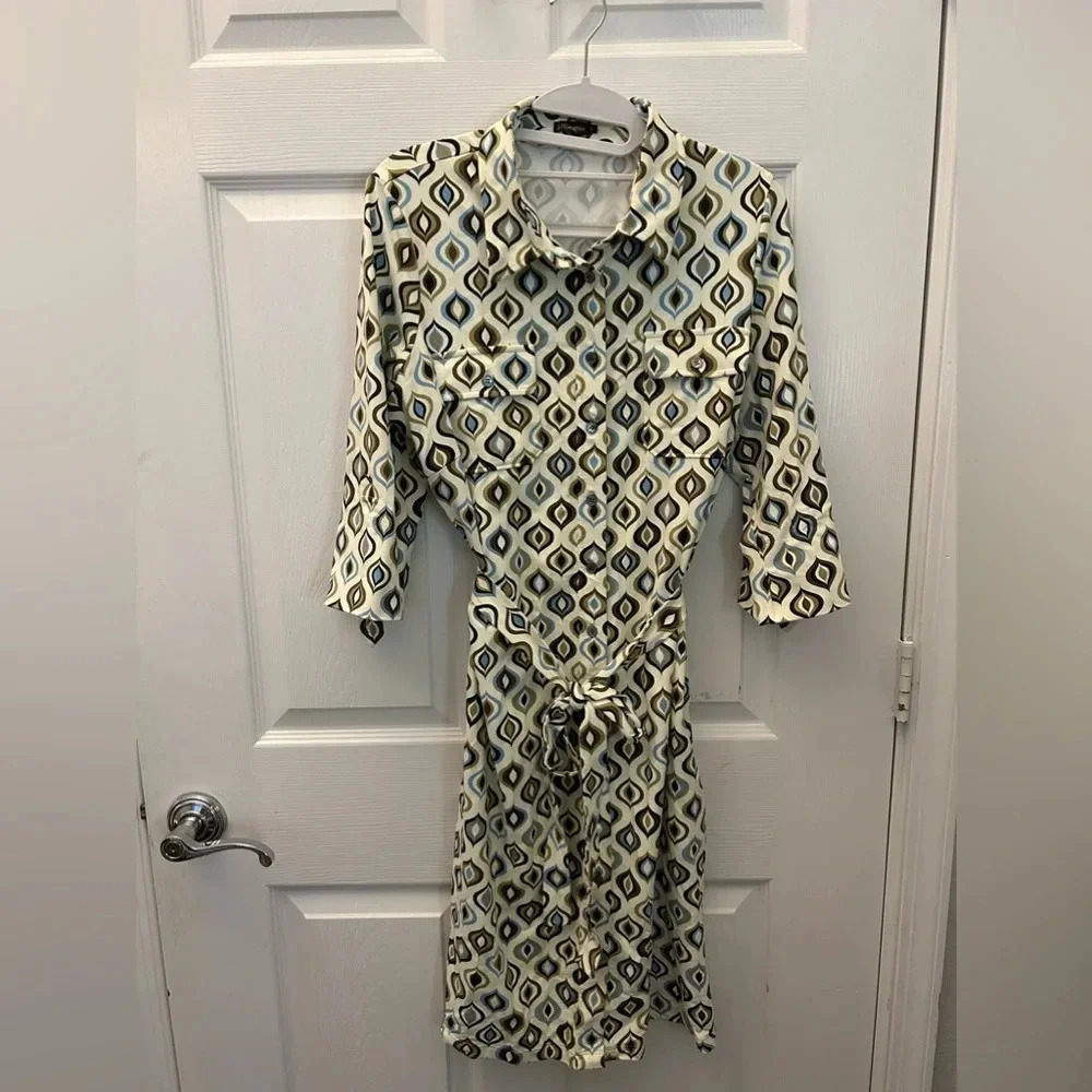 ! J.McLaughlin Dolly Catalina Cloth Dress L